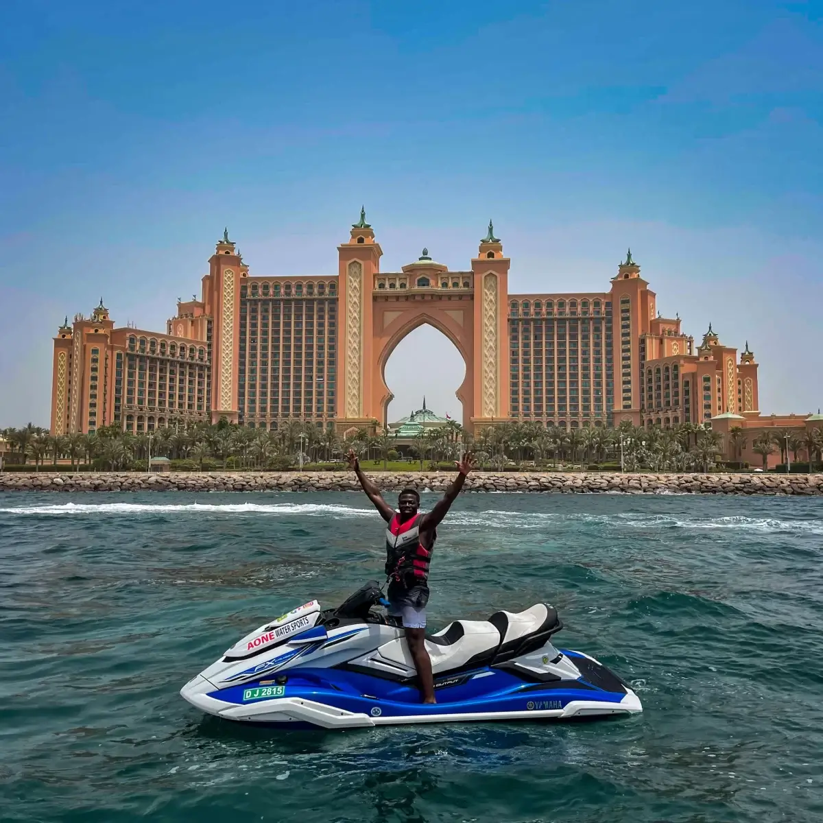 Jetski Atlantis Palm Jumeirah - Aone Watersports Jet Ski Dubai